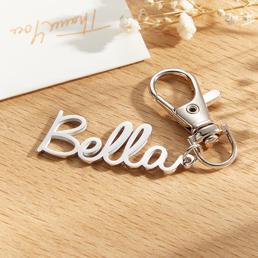 Chaveiro Com Nome Personalizado, Lembrança Atenciosa Para Lembrar Entes Queridos, Chaveiro Com Nome, Presentes Perfeitos Para Qualquer Pessoa - soufeelbr