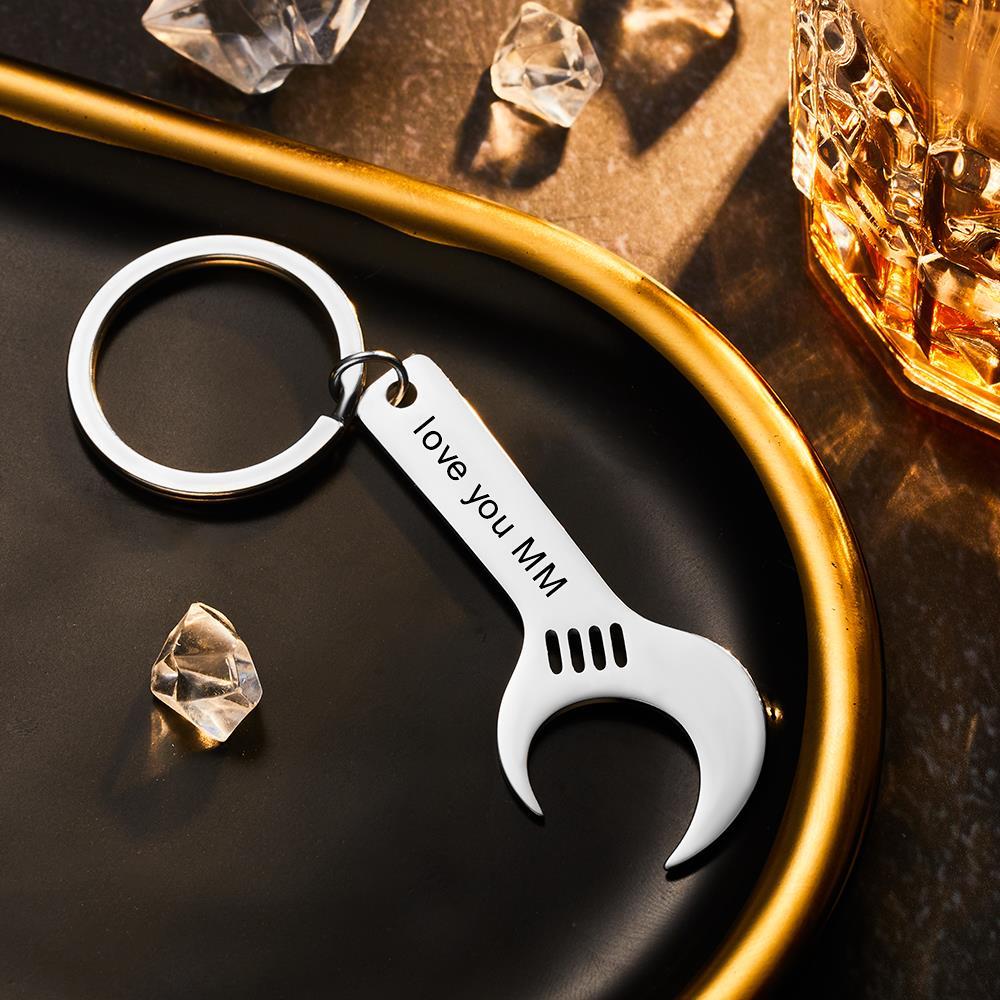 Chaveiros Gravados Personalizados Chaveiro Abridor De Garrafas Presente Para Homens