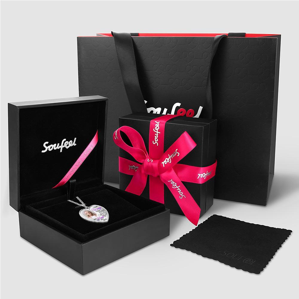 Colar Com Foto Personalizado Presentes De Amor De Metal Exclusivos - soufeelbr