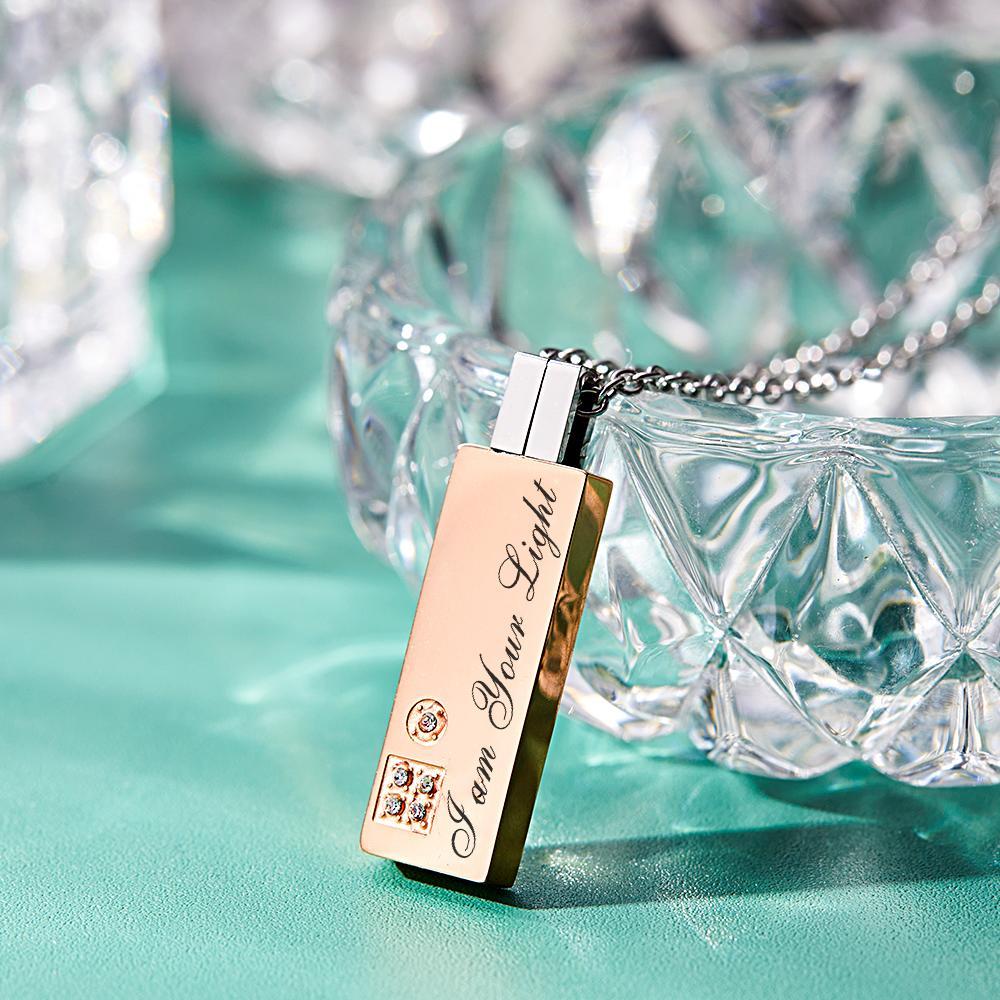 Colar Gravado Personalizado Design Exclusivo Um Par De Presentes - soufeelbr