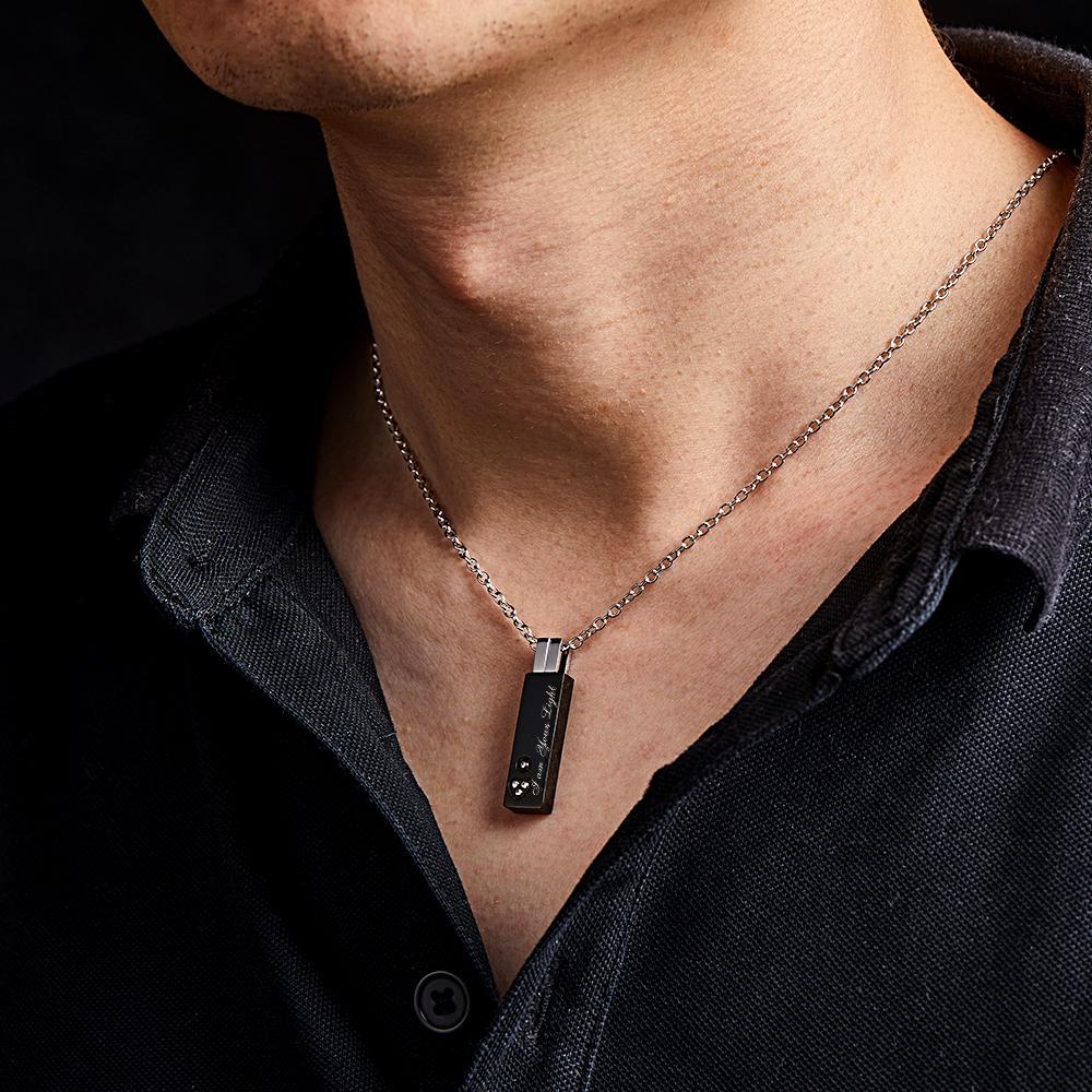 Colar Gravado Personalizado Design Exclusivo Um Par De Presentes - soufeelbr