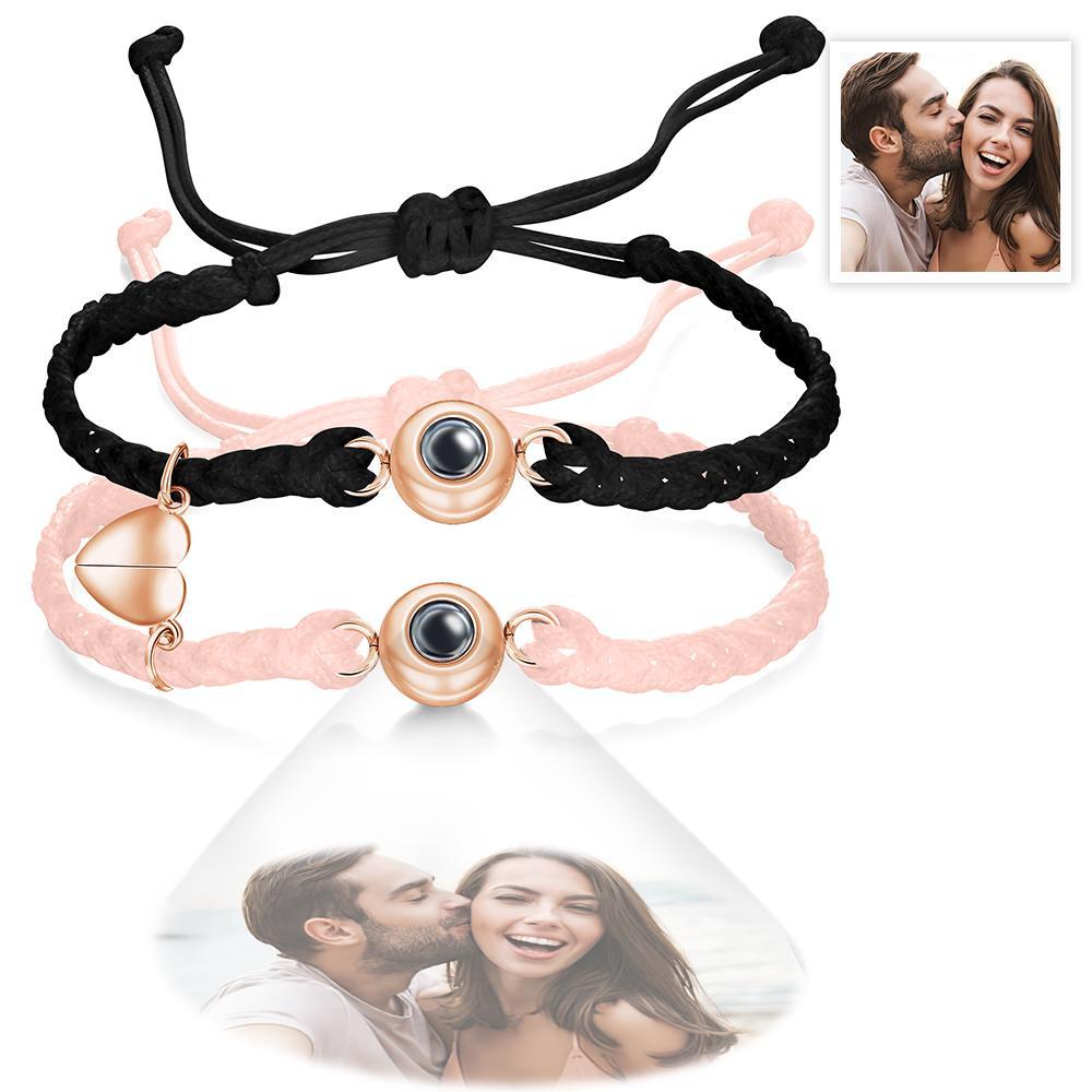 Pulseira Magnética Para Projeção De Fotos Personalizada Presente De Aniversário - soufeelbr