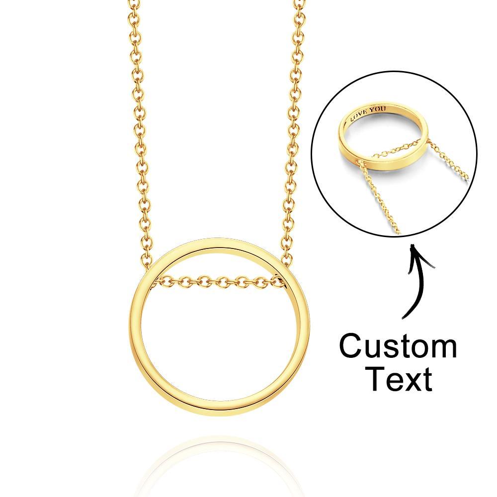 Colar Personalizado Gravado Com Pingente Dentro De Letras Presentes Simples - soufeelbr