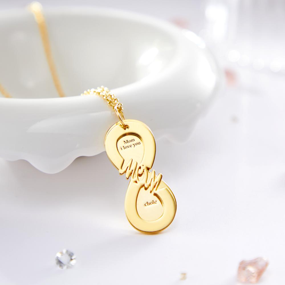 Colar Gravado Personalizado Ilimitado Presentes Criativos - soufeelbr