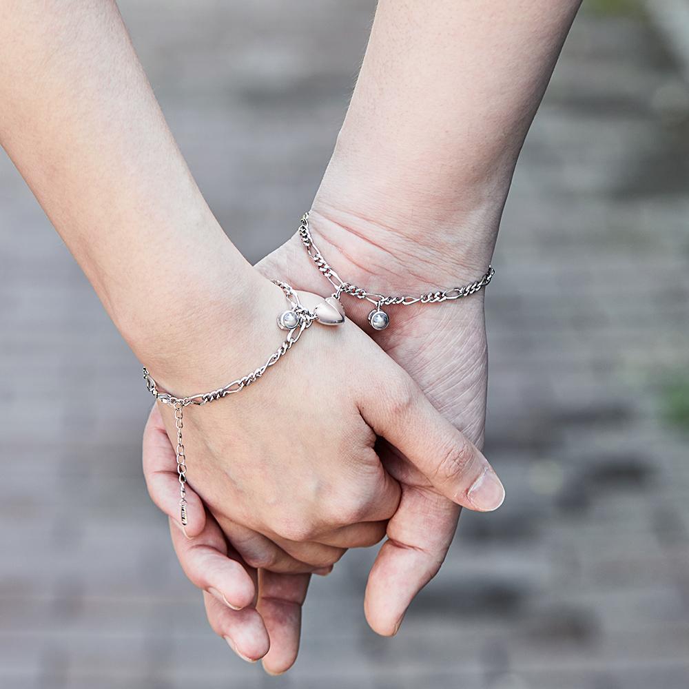 Pulseira De Projeção De Fotos Personalizada Presente Quente Para O Dia Dos Namorados - soufeelbr