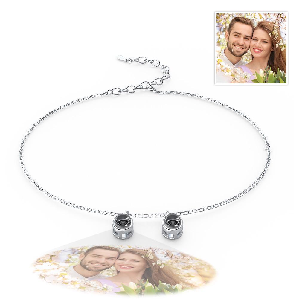 Pulseira De Projeção De Fotos Personalizada, Presente Minimalista, Joias Com Fotos Comemorativas, Presente Moderno Para Melhor Amiga Para Ela - soufeelbr