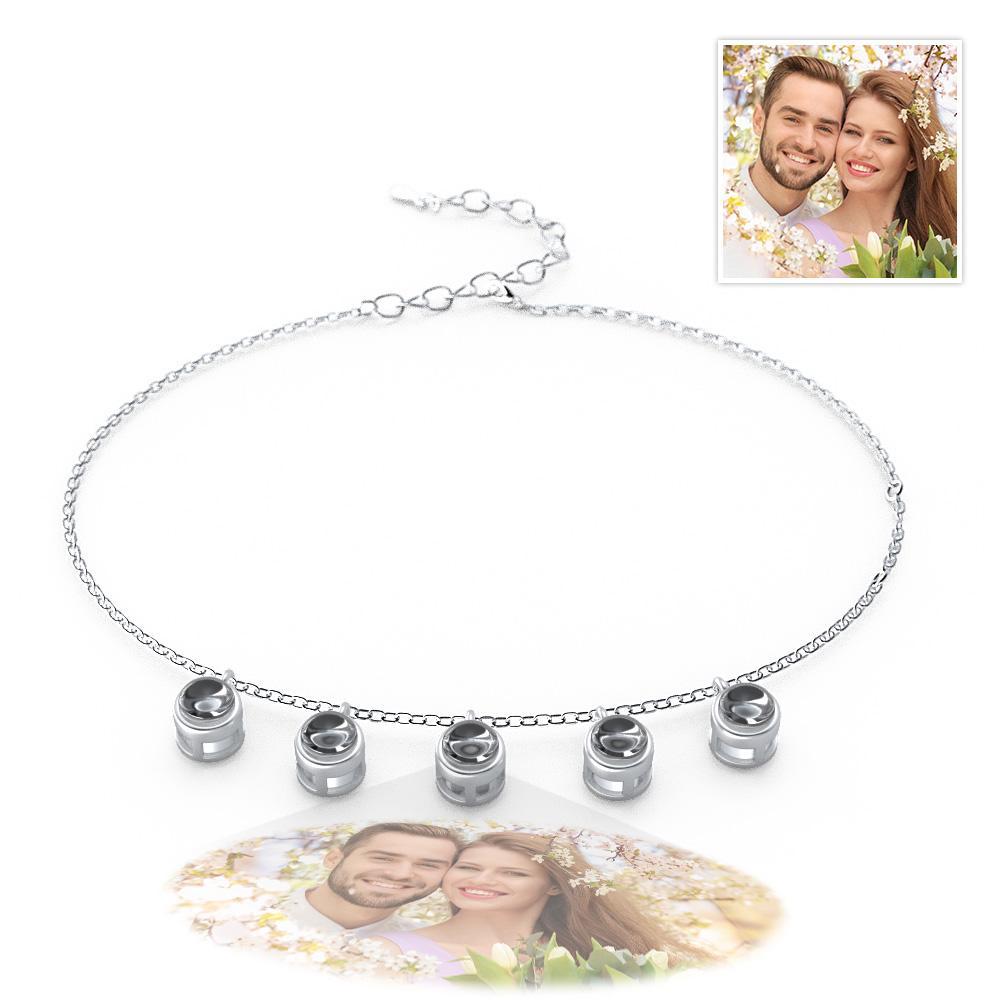 Pulseira De Projeção De Fotos Personalizada, Presente Minimalista, Joias Com Fotos Comemorativas, Presente Moderno Para Melhor Amiga Para Ela - soufeelbr