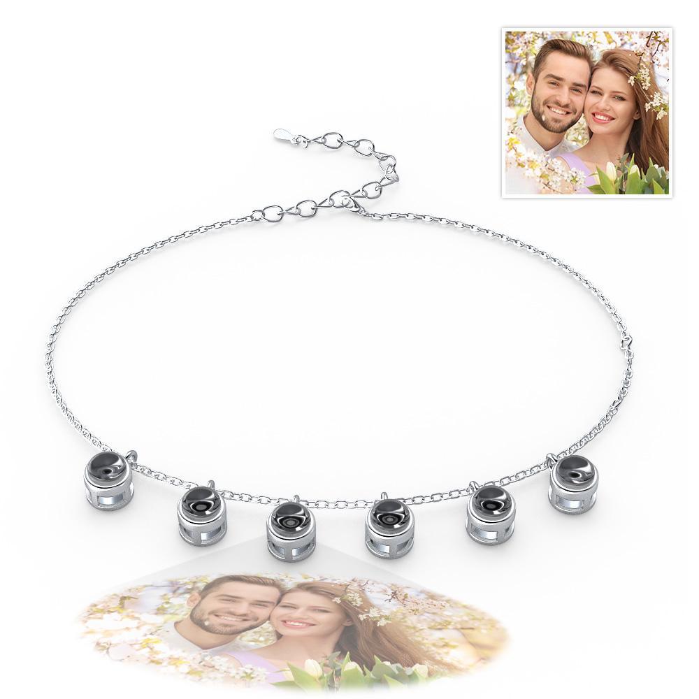 Pulseira De Projeção De Fotos Personalizada, Presente Minimalista, Joias Com Fotos Comemorativas, Presente Moderno Para Melhor Amiga Para Ela - soufeelbr