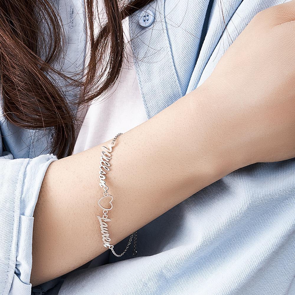 Pulseira Personalizada Com Nome Desejado - soufeelbr