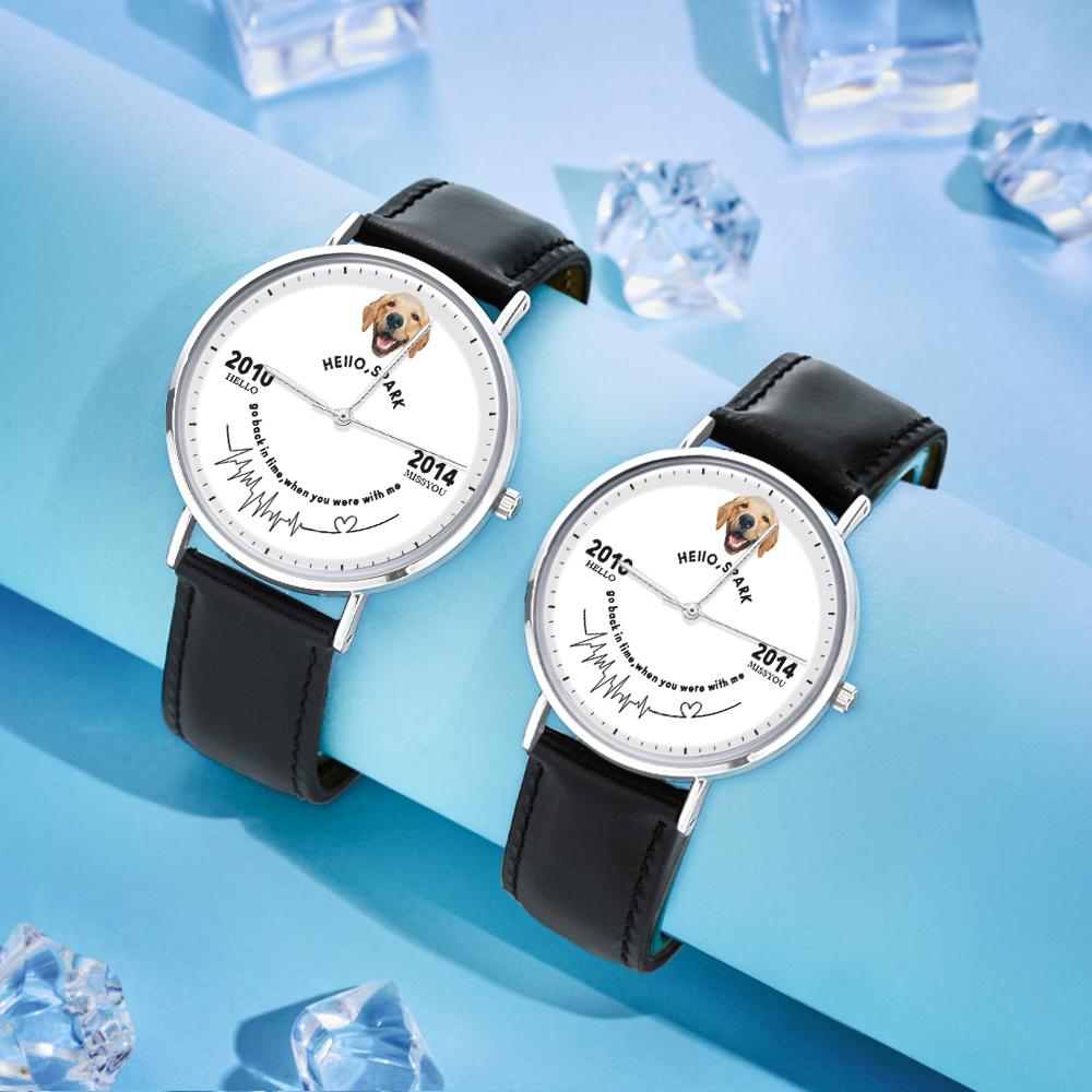 Relógio Retroativo Personalizado Relógio Retroativo Para Animais De Estimação