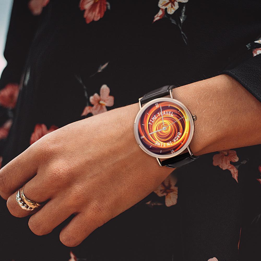 Relógio Retroativo Personalizado Relógio Retroativo - Viagem No Tempo