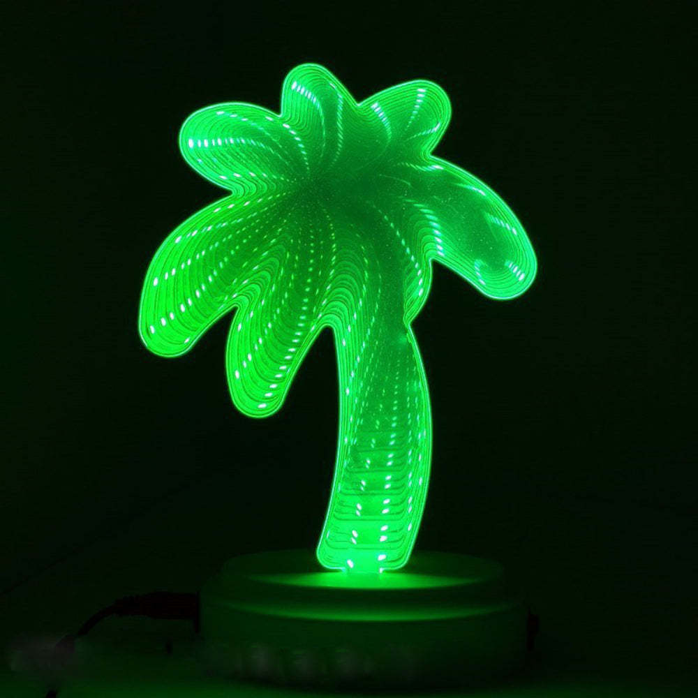 Espelho Infinito Luz De Túnel Led Luz Noturna Espelho 3d Luz Para Decoração De Casa Presentes - soufeelbr