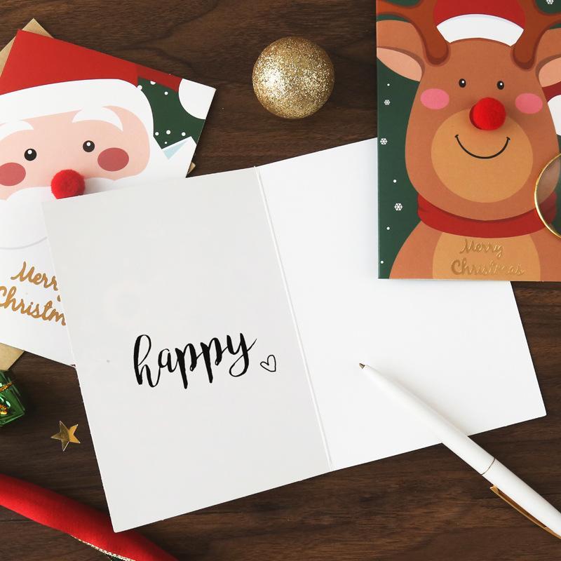 Cartões De Natal Com Envelope Presente Para Amigos