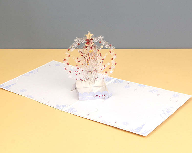 Presentes Comemorativos De Cristal Tridimensional De Cartão De Aniversário - soufeelbr
