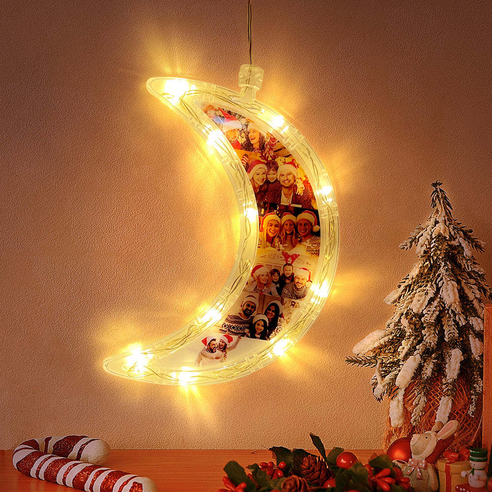 Lâmpada De Decoração De Férias Personalizada Com Ventosa Gancho De Luz Para Decoração De Interiores De Parede De Vidro De Janela - soufeelbr
