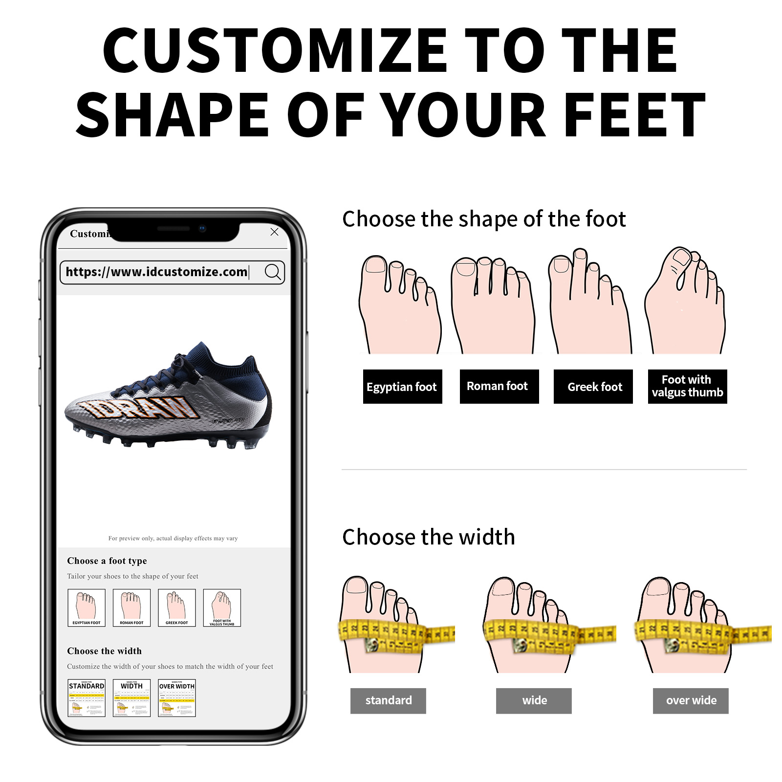 Personalized Football Boots for Mens Soccer Trainer Customizable