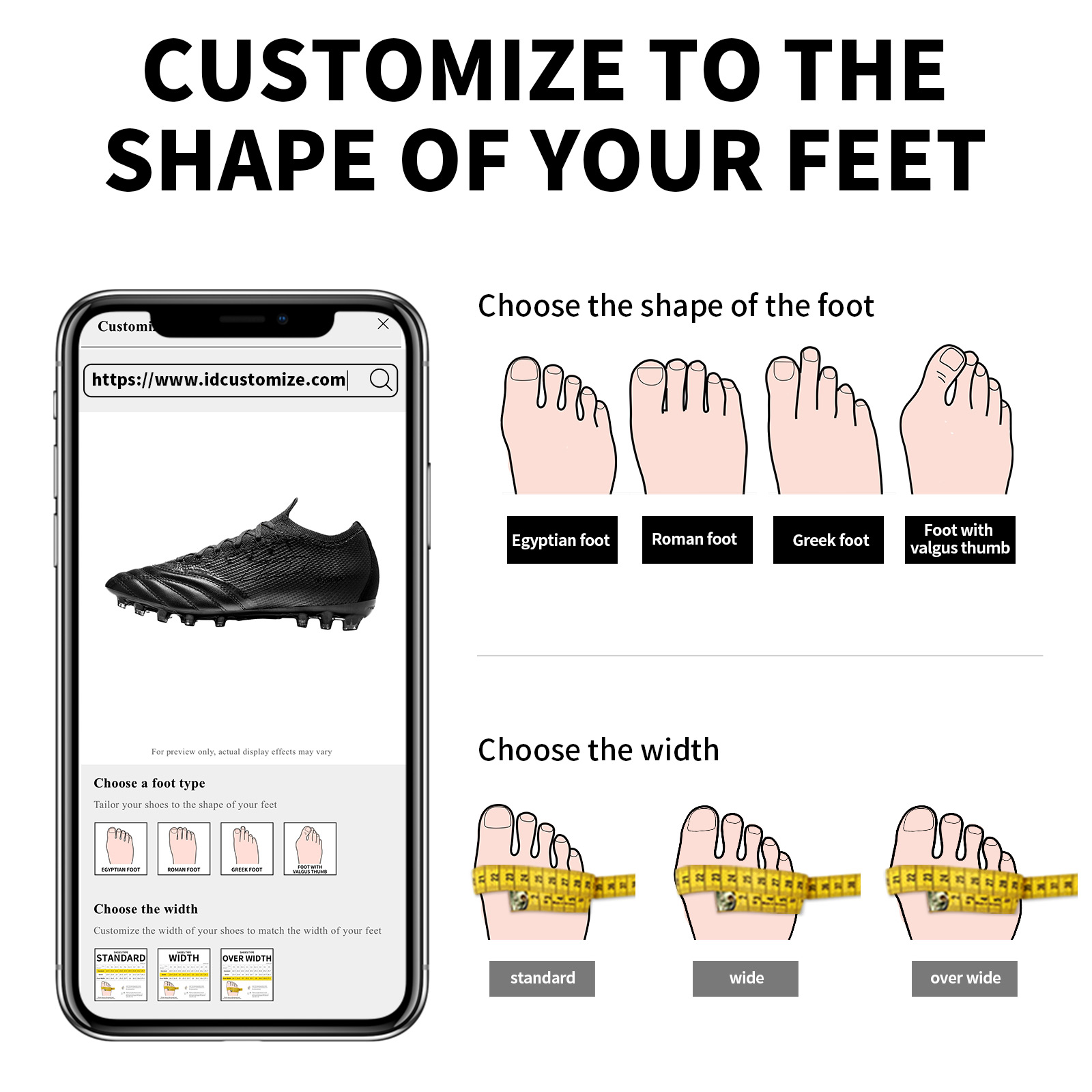 Elite Black Personalized Football Boots for Mens Soccer Trainer Customizable