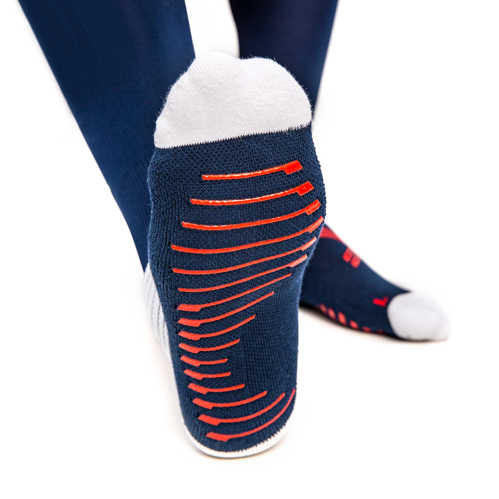 Soccer Socks Men's Mid Sleeve Non slip Breathable Sports Socks Training Ball Control