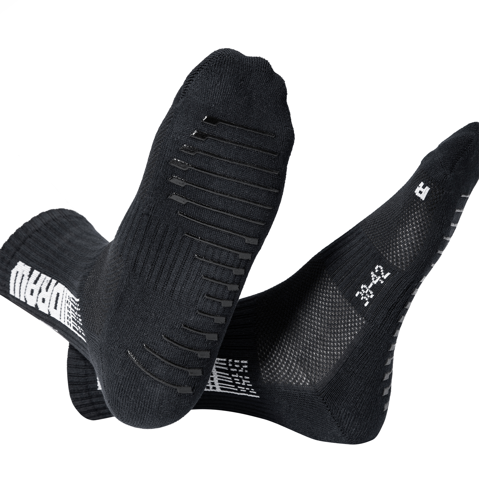 Soccer Socks Men's Mid Sleeve Non slip Breathable Sports Socks Training Ball Control