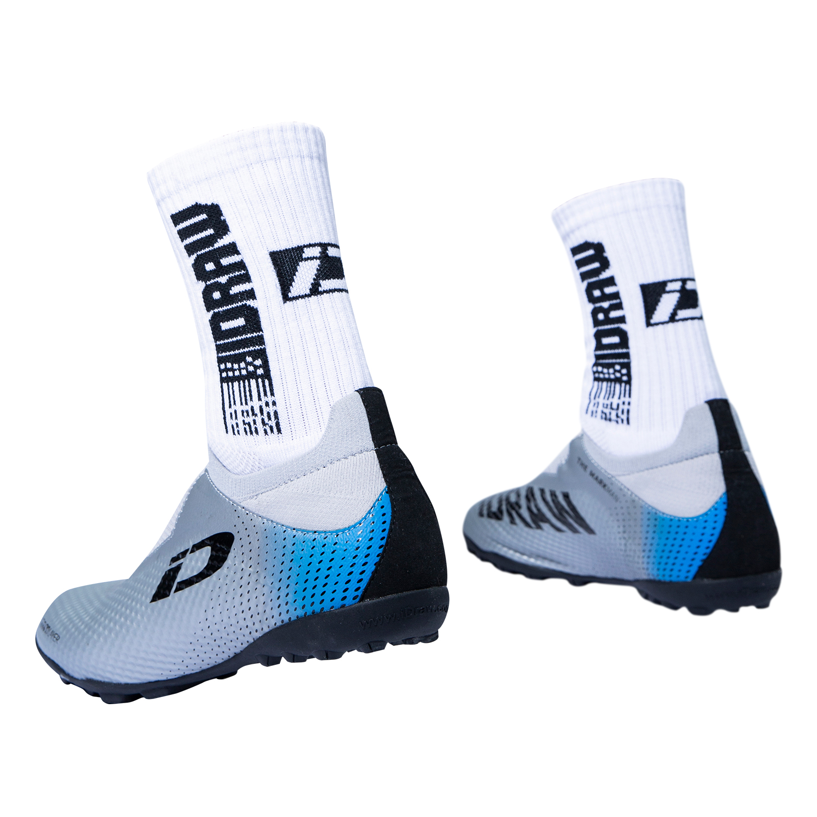 Soccer Socks Men's Mid Sleeve Non slip Breathable Sports Socks Training Ball Control