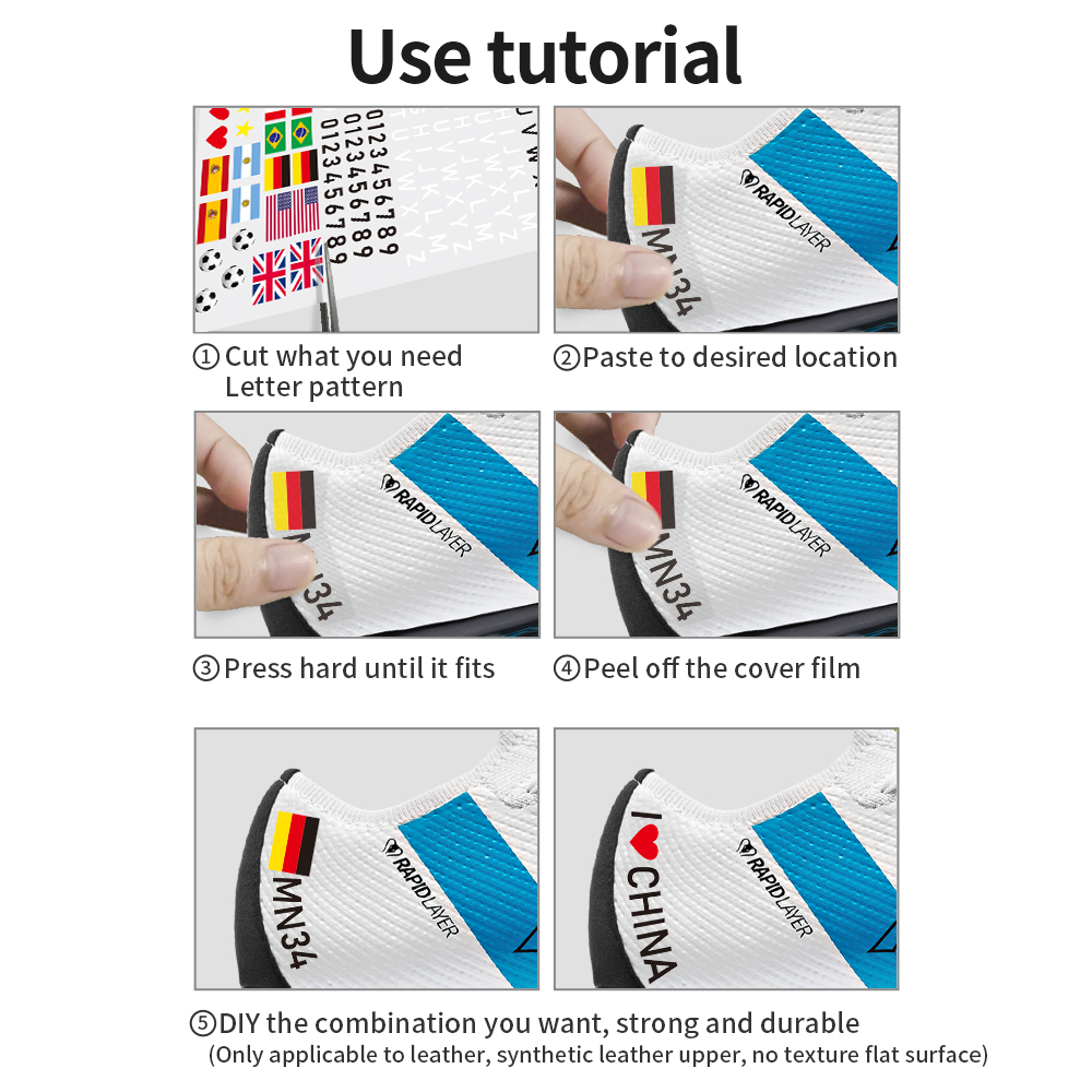 Sneakers Football Boots DIY stickers