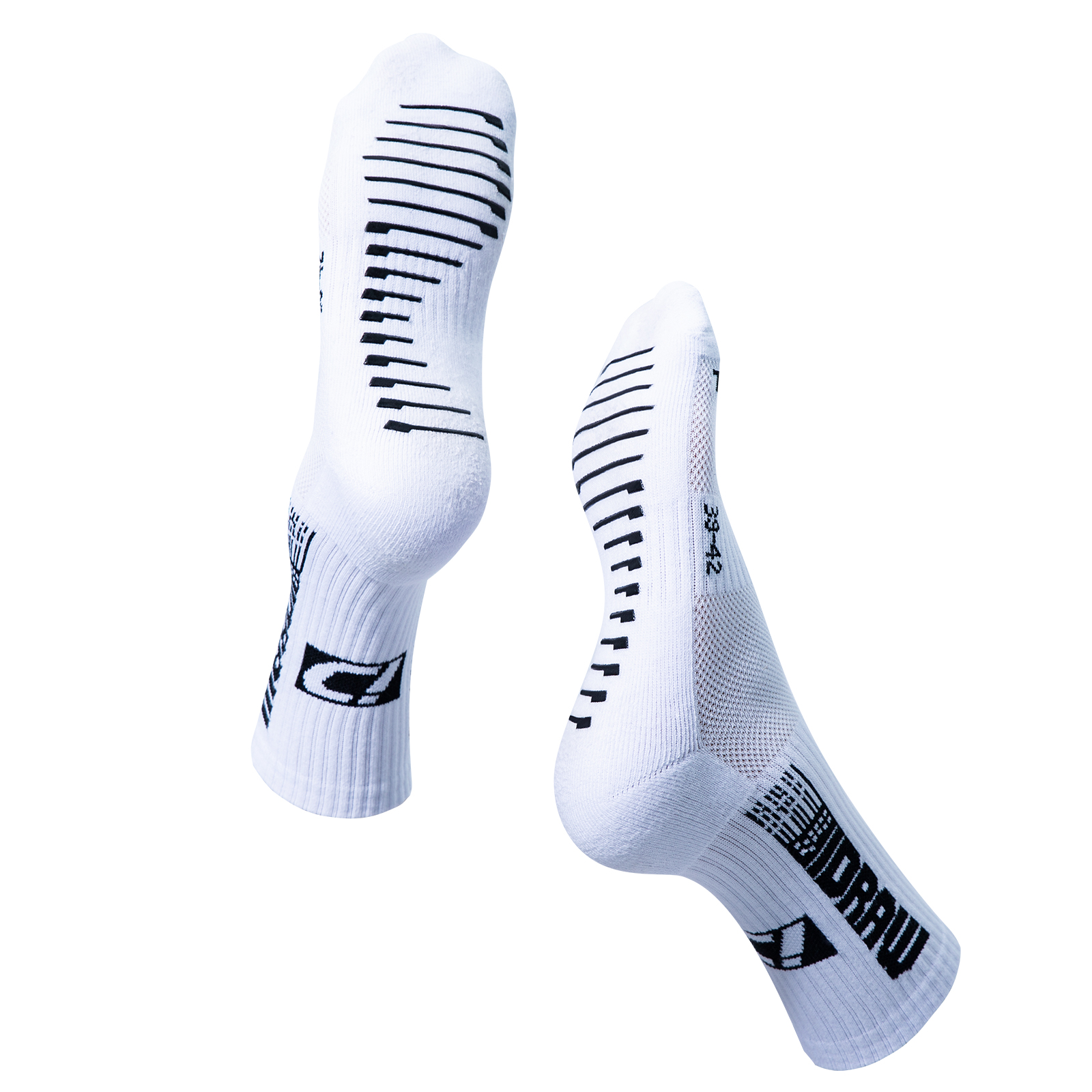 Soccer Socks Men's Mid Sleeve Non slip Breathable Sports Socks Training Ball Control