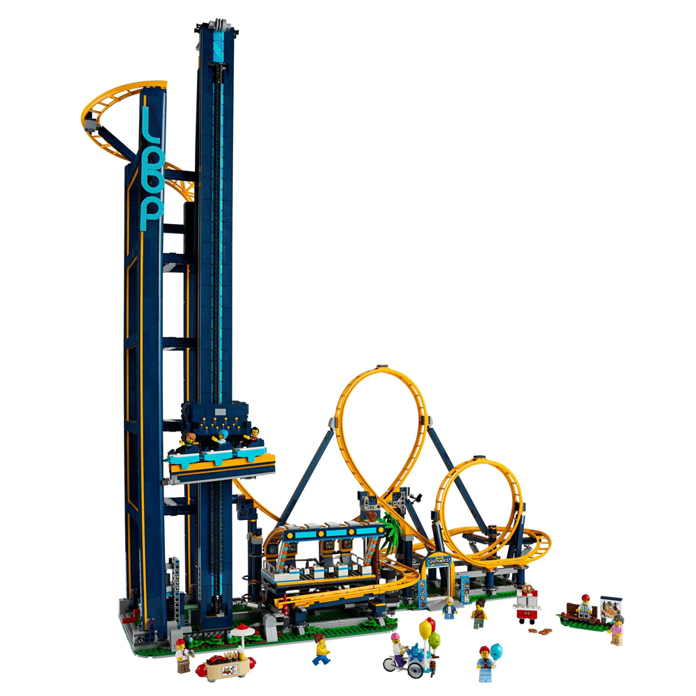 FREE SHIPPING Loop Coaster 10303 Compatible MOC LEGO BUILDING BLOCK