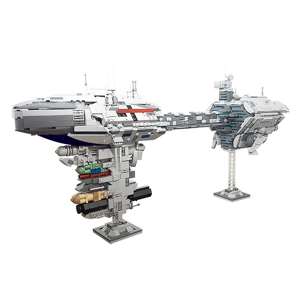 FREE SHIPPING MOC LEGO BUILDING BLOCK STAR WARS NEBULON-B ESCORT FRIGATE MOC-57273