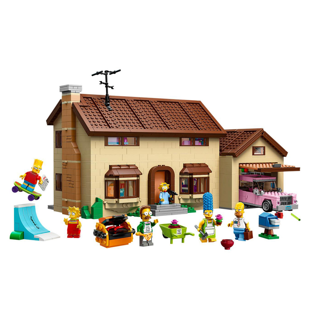 FREE SHIPPING The Simpsons House 71006 Compatible MOC LEGO BUILDING BLOCK