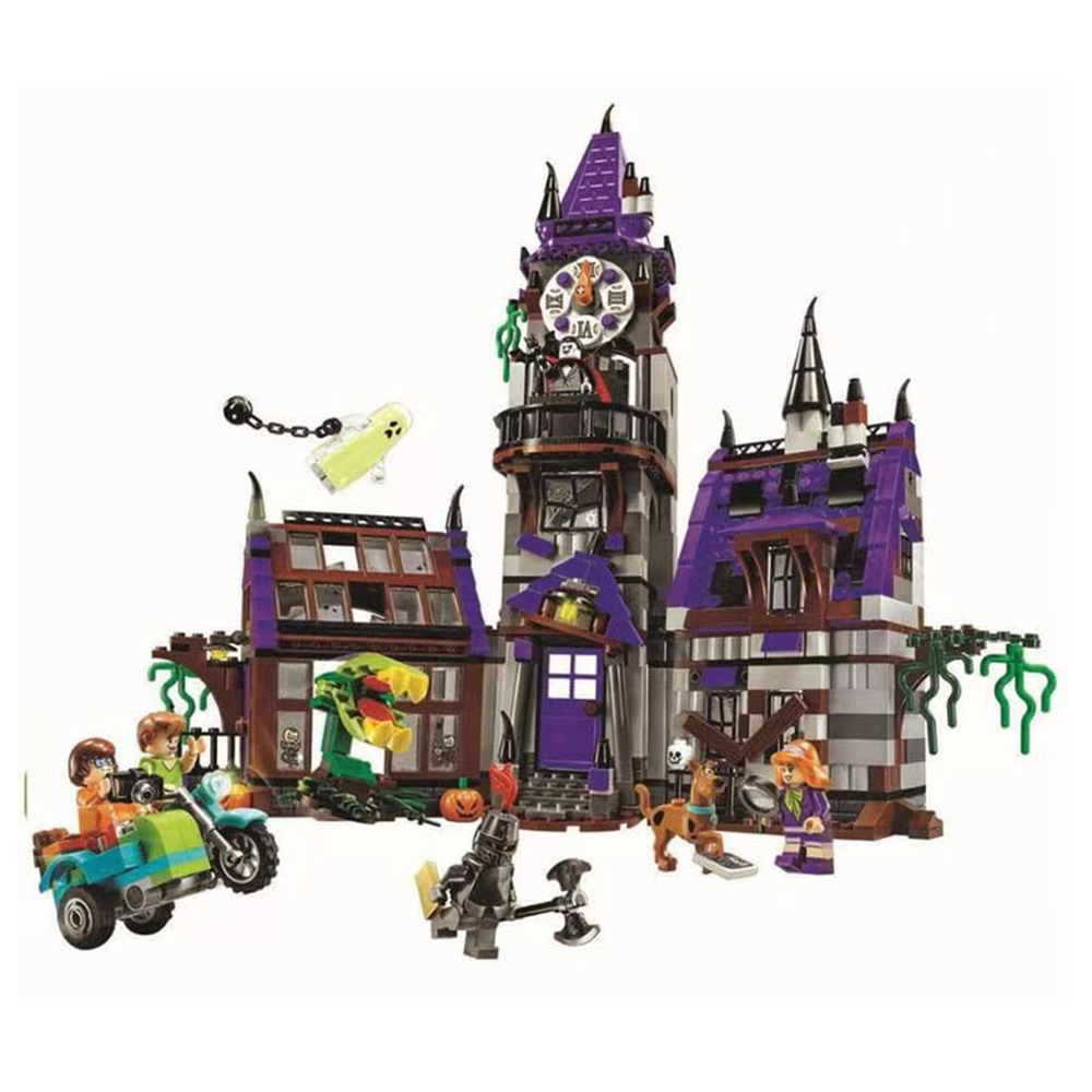 FREE SHIPPING Scooby-Doo Mystery Mansion MOC LEGO BUILDING BLOCK