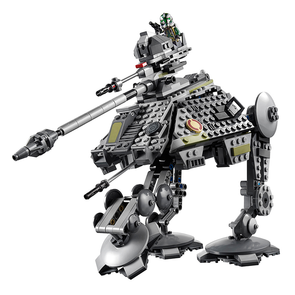 FREE SHIPPING MOC LEGO BUILDING BLOCK STAR WARS AT-AP ALL TERRAIN ATTACK WALKERS