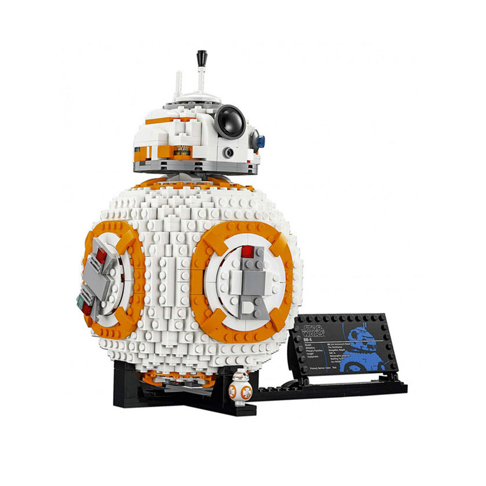 FREE SHIPPING MOC LEGO BUILDING BLOCK STAR WARS BB-08 ROBOT