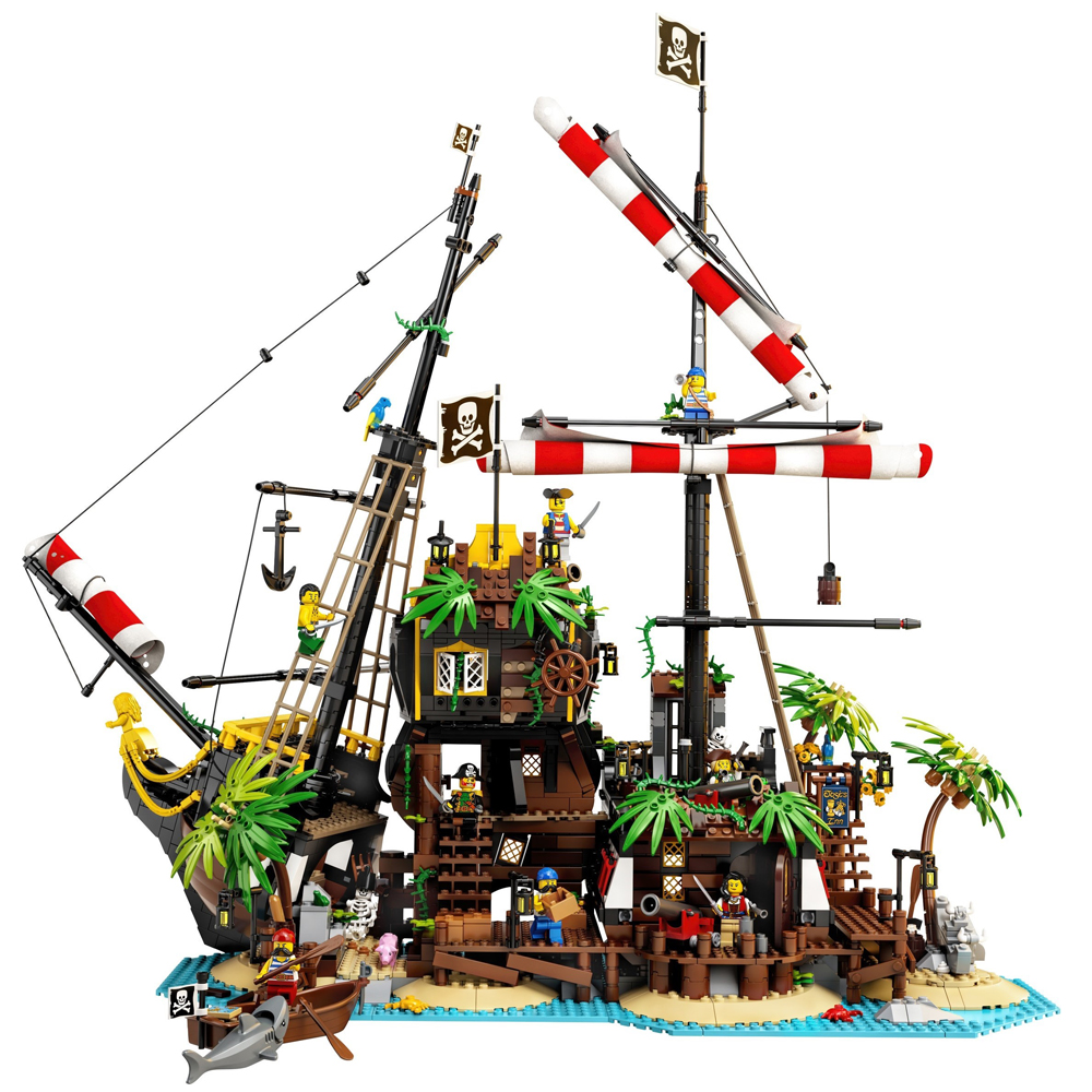FREE SHIPPING Pirates of Barracuda Bay Compatible MOC LEGO BUILDING BLOCK