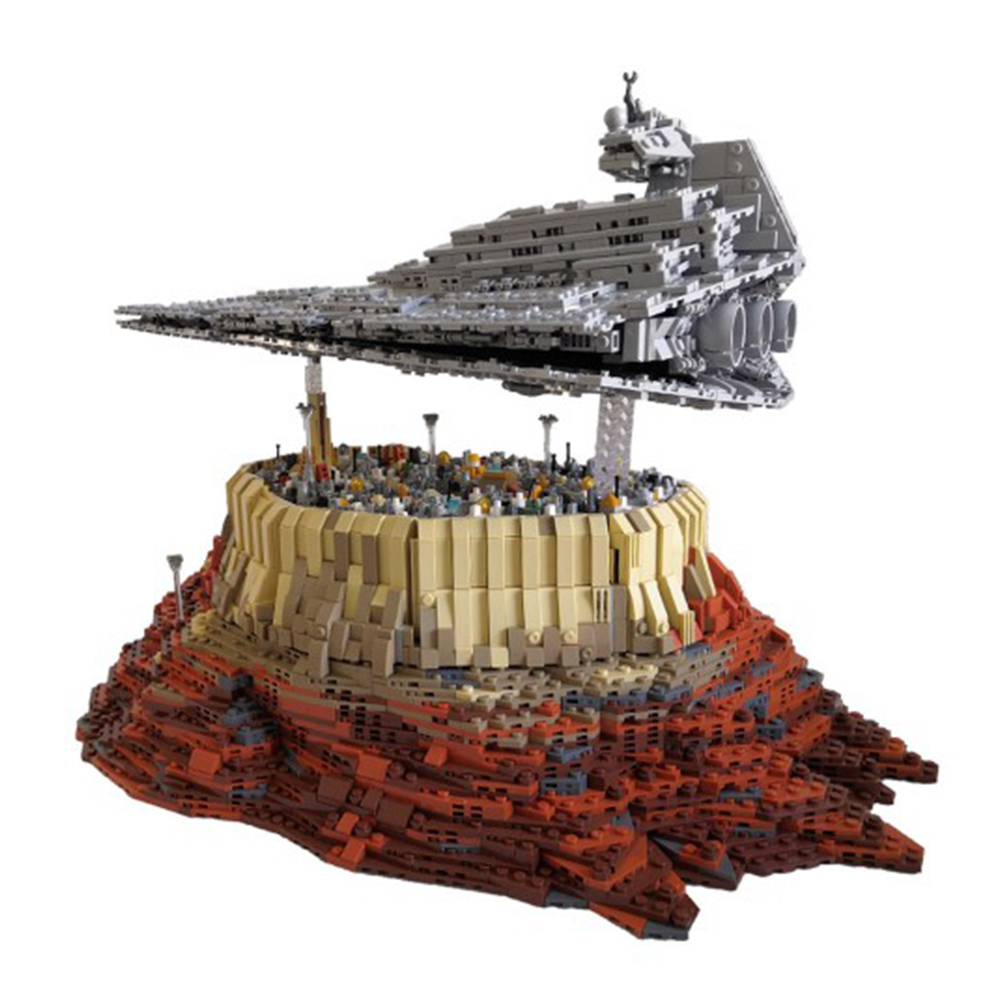 FREE SHIPPING MOC LEGO BUILDING BLOCK STAR WARS JEDDAH CITY