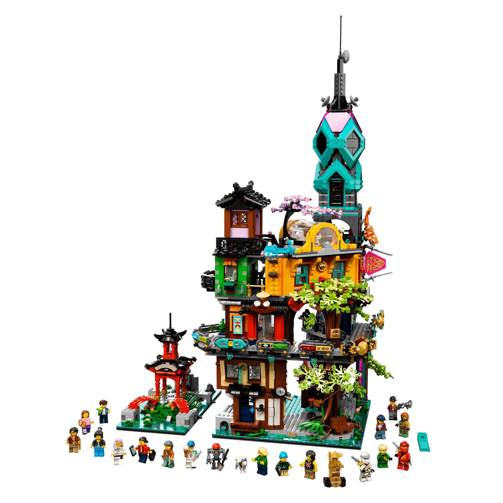 FREE SHIPPING NINJAGO City Gardens 71741 Compatible MOC LEGO BUILDING BLOCK