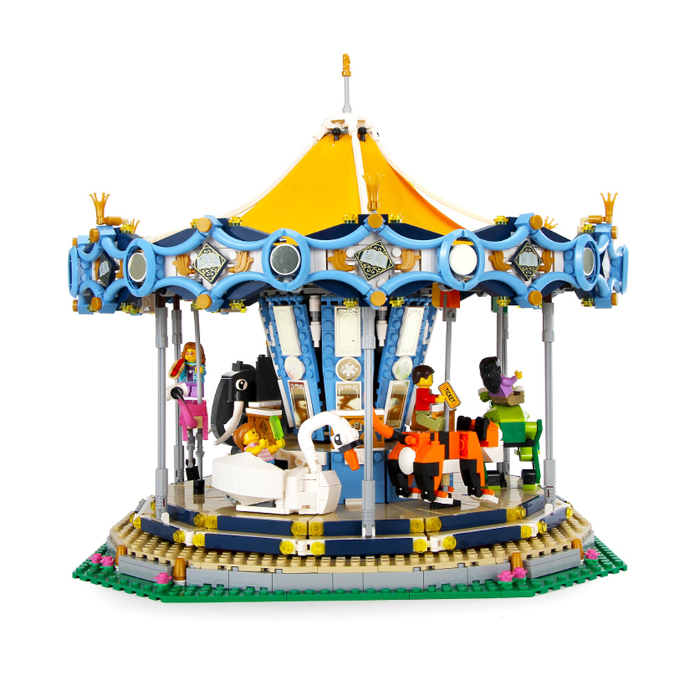 FREE SHIPPING Carousel 10257 Compatible LEGO BUILDING BLOCK