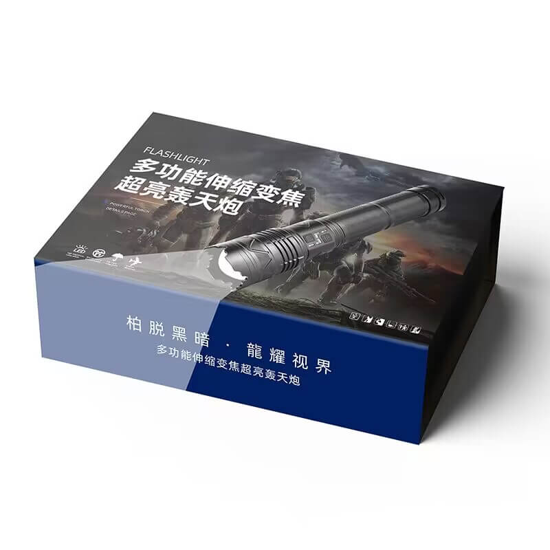 【SG-G500】🔥⏰🎁Super Bright Rechargeable 100W 3000m Long Range Outdoor Zoom Flashlight