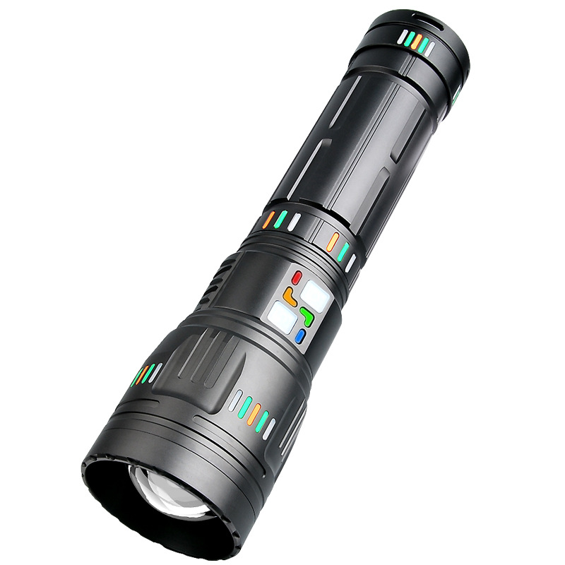 【SG-G600】🔥Super Bright LED Rechargeable Tactical Laser Zoom Flashlight 70000 Lumens