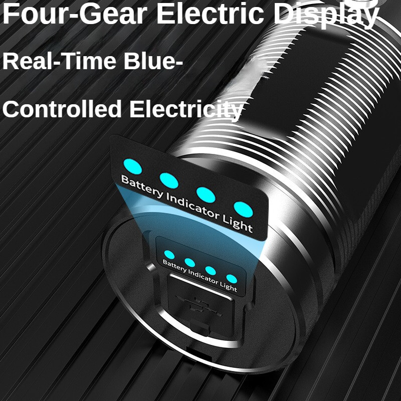 【SG-X7】24W Rechargeable Aluminum LED Flashlight - Super Bright and Durable