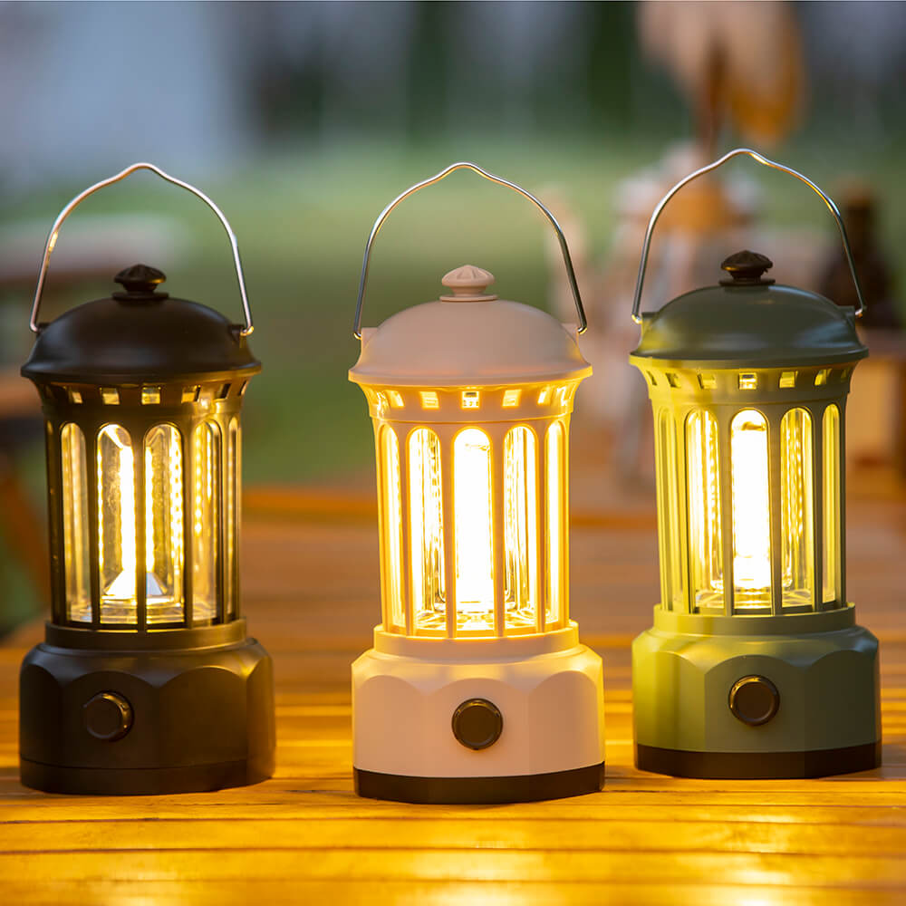 【SG-L800BR】Portable LED Camping Lantern - Rechargeable and Handheld for Outdoor Adventures