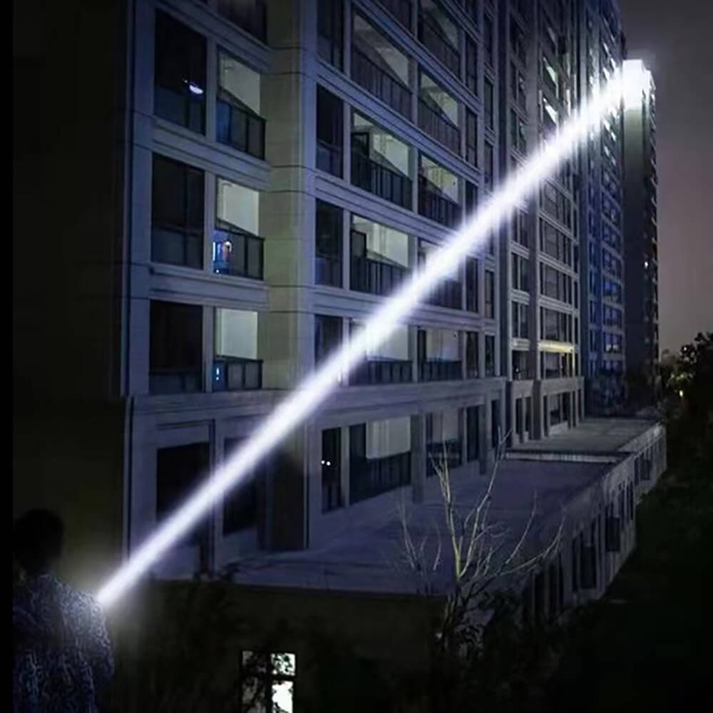 【SG-F351】🔥Powerful LED Rechargeable Laser Zoom Tactical Flashlight