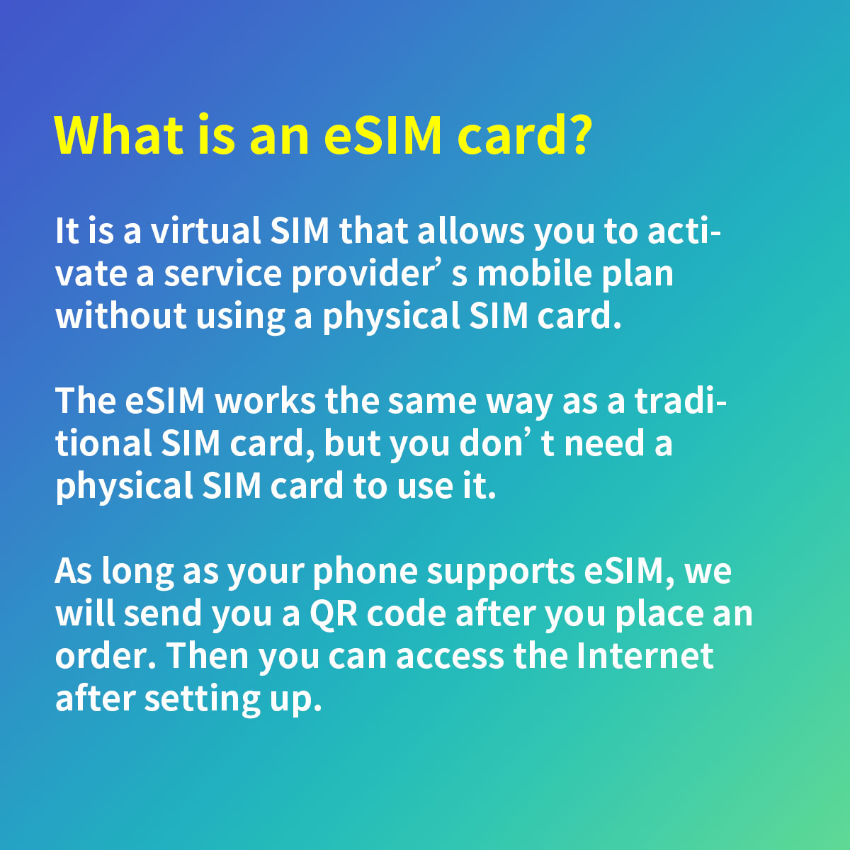 eSIM for Thailand