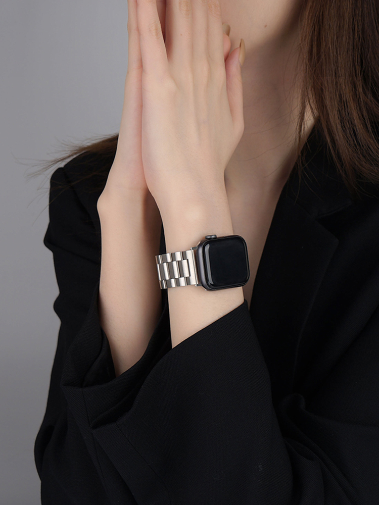 Classic 3-Link Stainless Steel Band