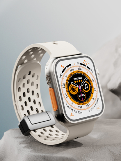 Candy Color Mesh Breathable Silicone Band