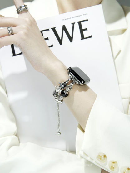 Shining Dream 2-Row Chain Stainless Steel Band