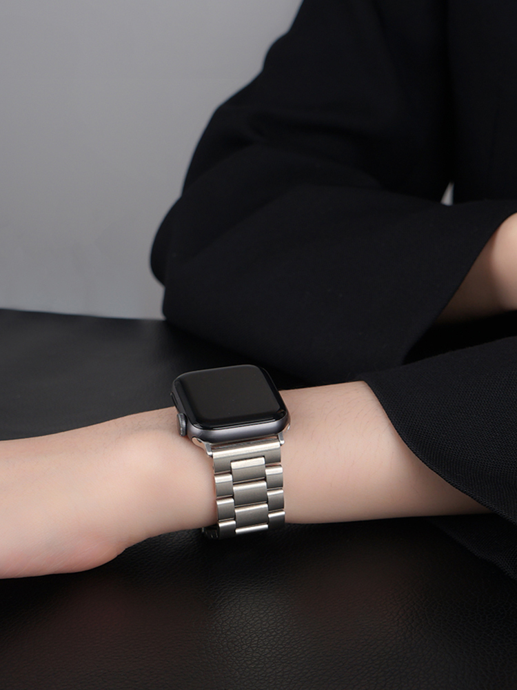 Classic 3-Link Stainless Steel Band