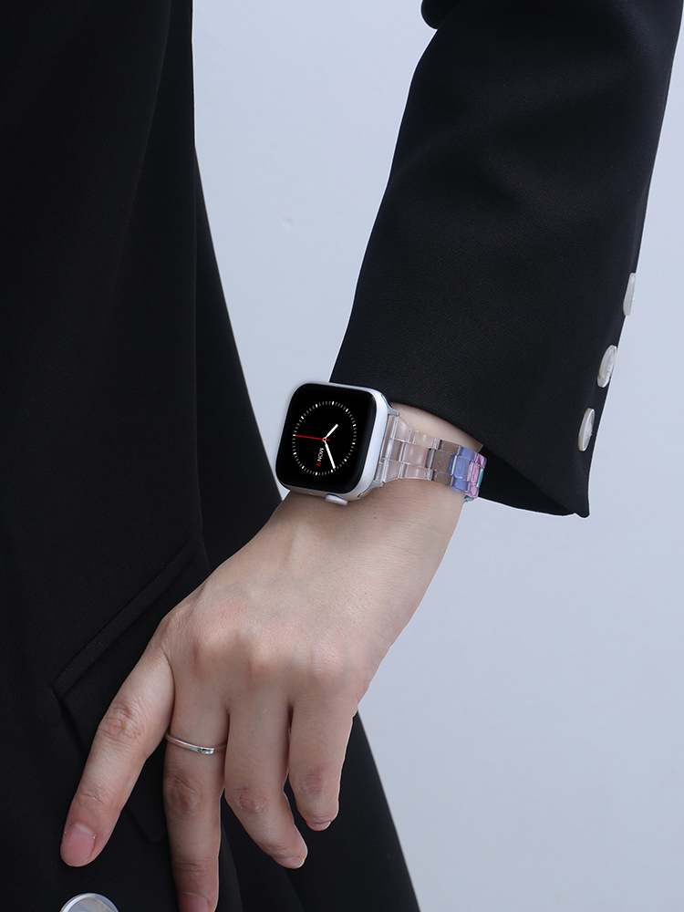 Transparent Candy Color Resin Band