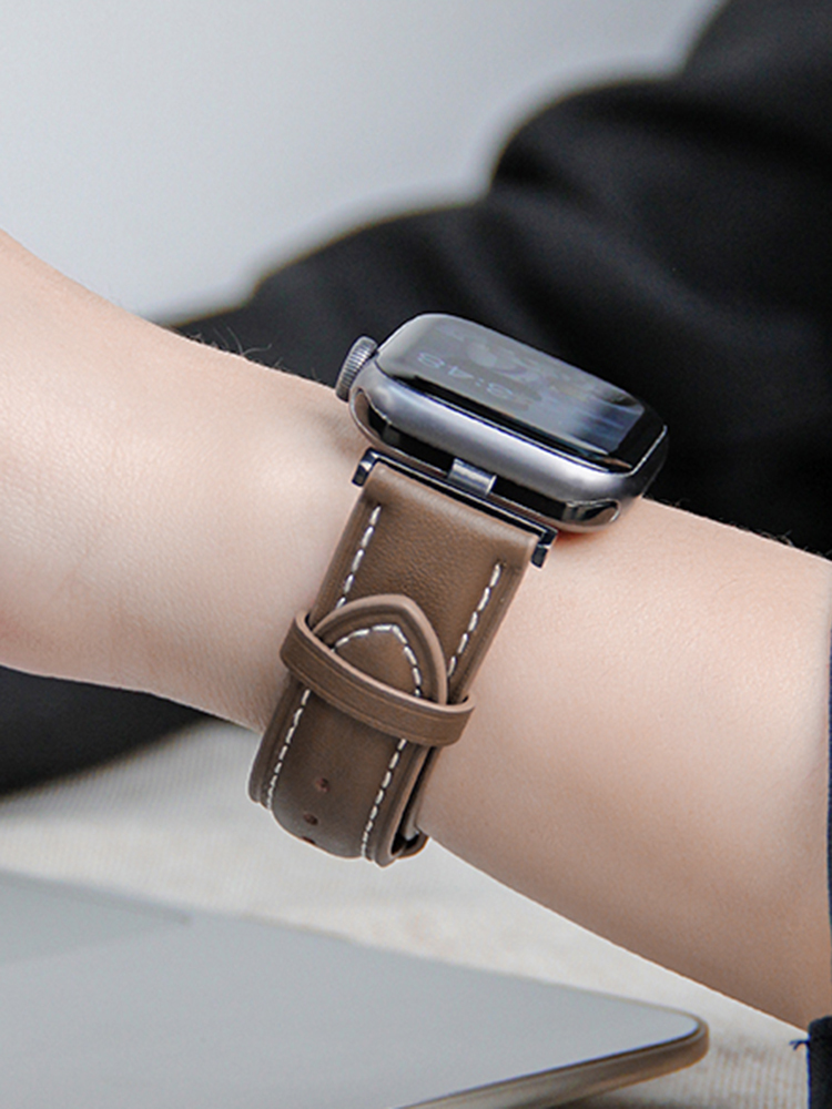 T-joint Design Leather Band for Apple Watch