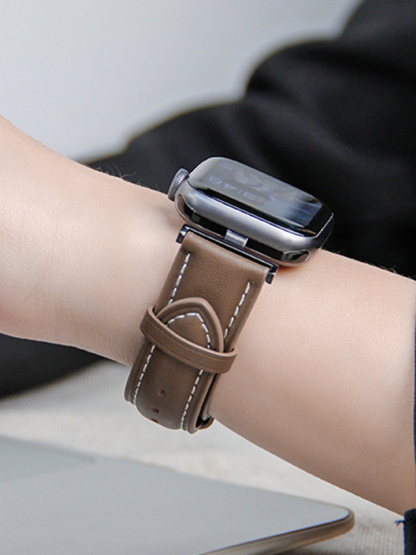 T-joint Design Leather Band for Apple Watch
