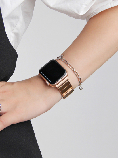 Magnetic 1-link Stainless Steel Band for Apple Watch